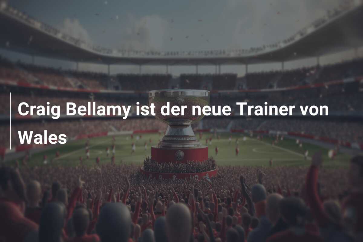 Craig Bellamy ist der neue Trainer von Wales