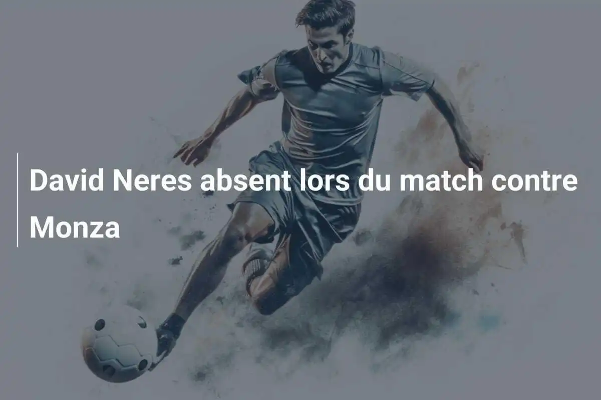David Neres absent lors du match contre Monza