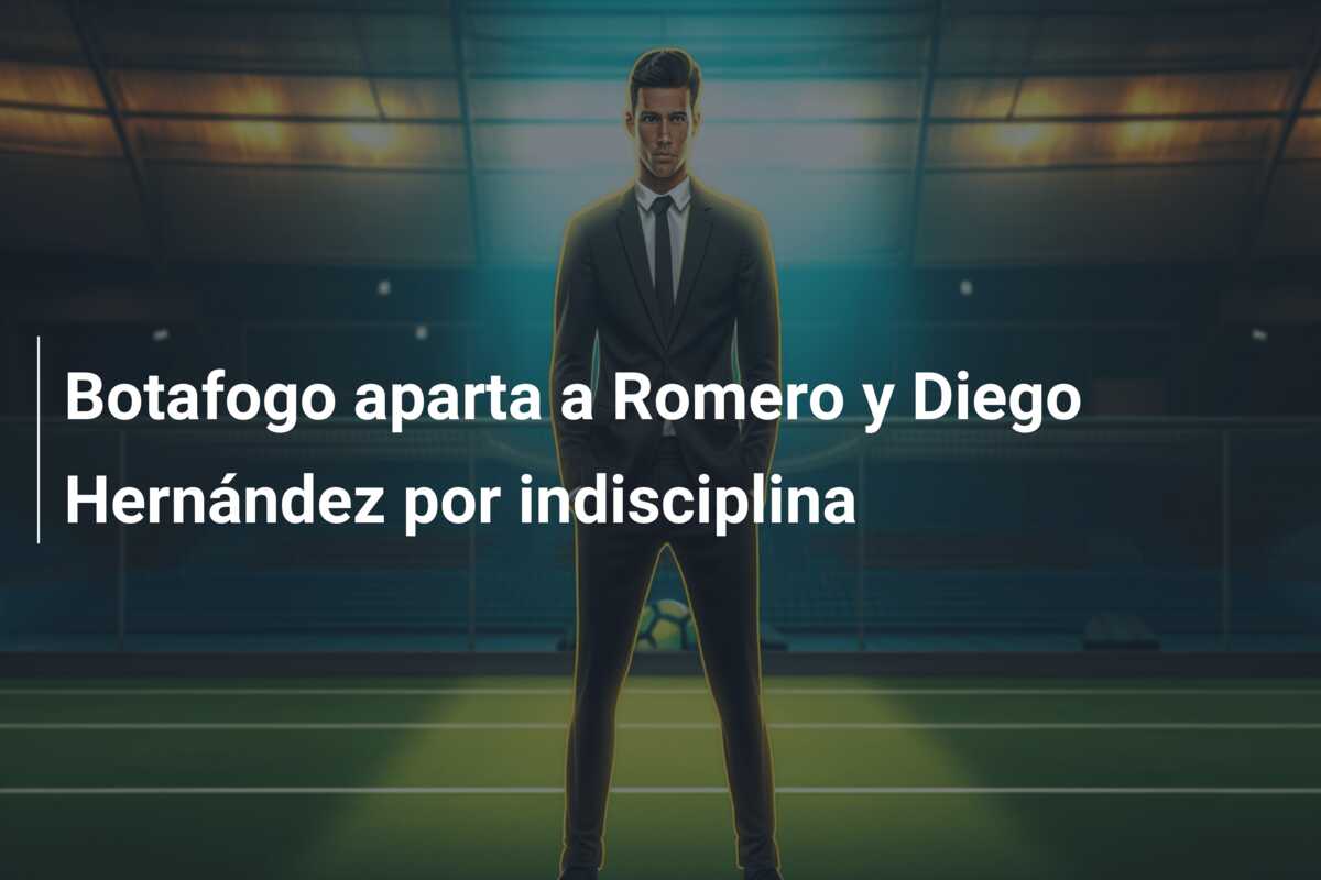 Botafogo aparta a Romero y Diego Hernández por indisciplina