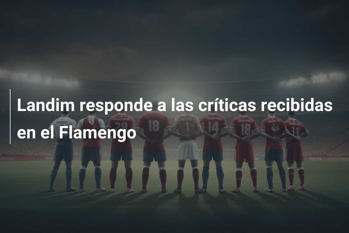 Landim responde a las críticas recibidas en el Flamengo