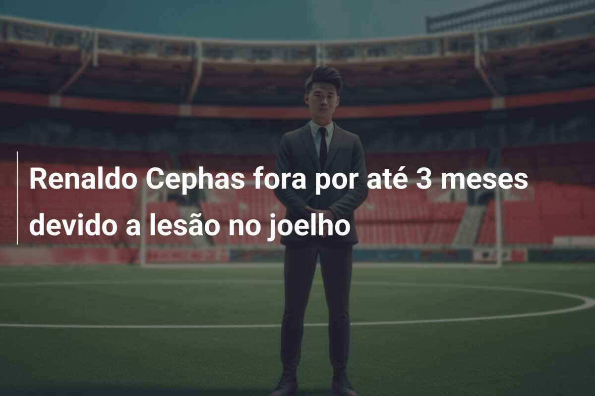 Renaldo Cephas fora por até 3 meses devido a lesão no joelho
