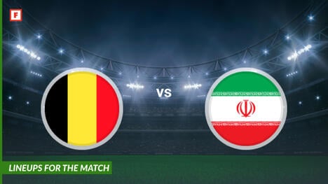 Belgien gegen Iran: Aufstellungen für das Spiel