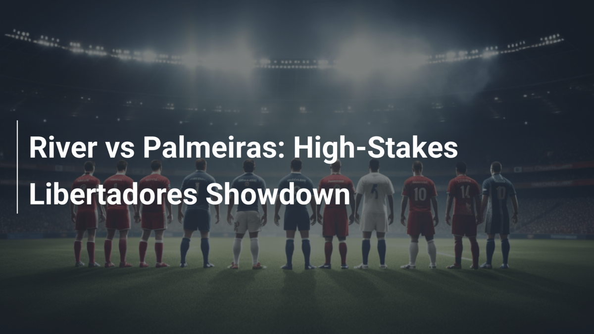 River vs Palmeiras Un choc décisif en Copa Libertadores(01)