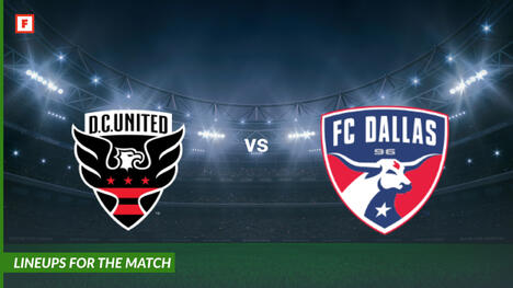 D.C. United vs FC Dallas: alineaciones para el partido