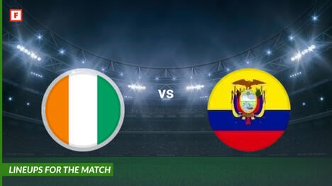 Ivory Coast vs Ecuador: lineups for the match