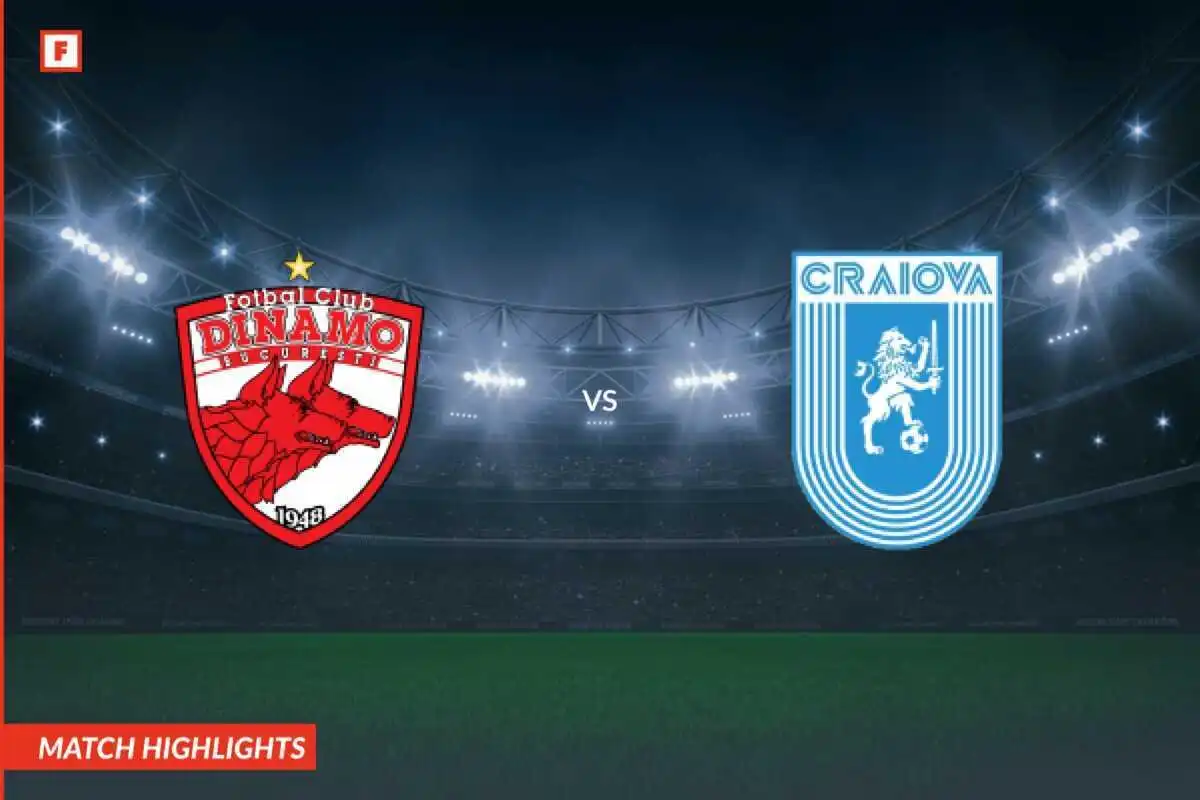 Dinamo Bucuresti - CS Universitatea Craiova gol e momenti salienti