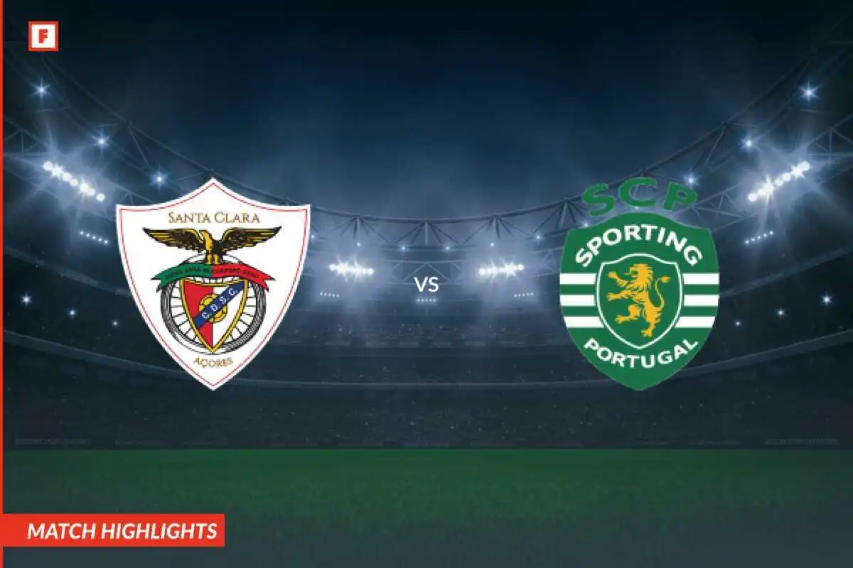 Santa Clara - Sporting Clube de Portugal mål og høydepunkter