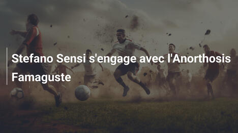 Stefano Sensi s'engage avec l'Anorthosis Famaguste