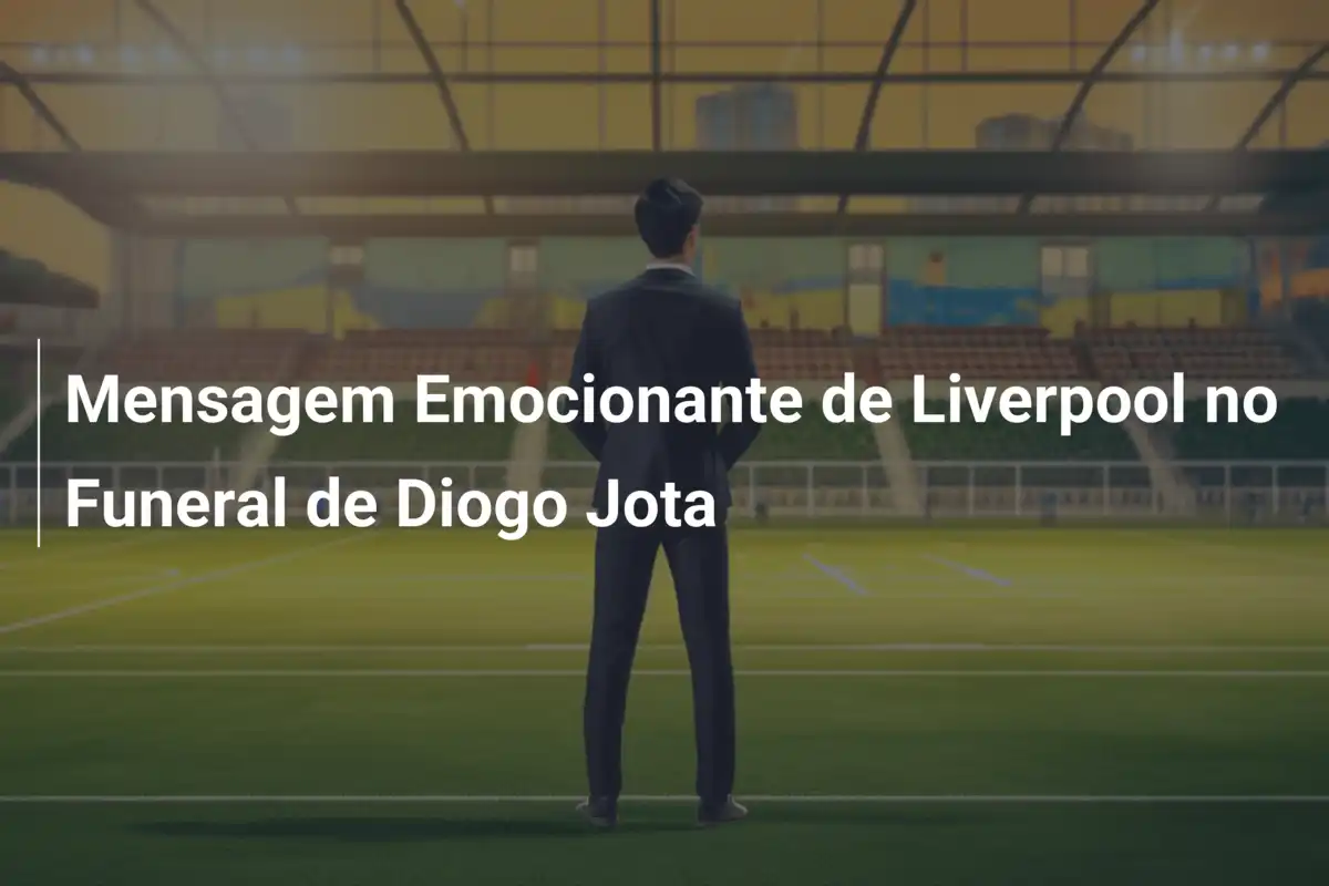 Mensagem Emocionante de Liverpool no Funeral de Diogo Jota