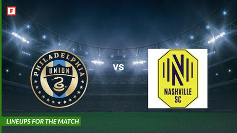 Philadelphia Union đấu với Nashville SC: đội hình cho trận đấu