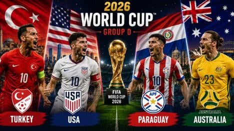 FootBoom Apresenta os Participantes da Copa 2026: Grupo D