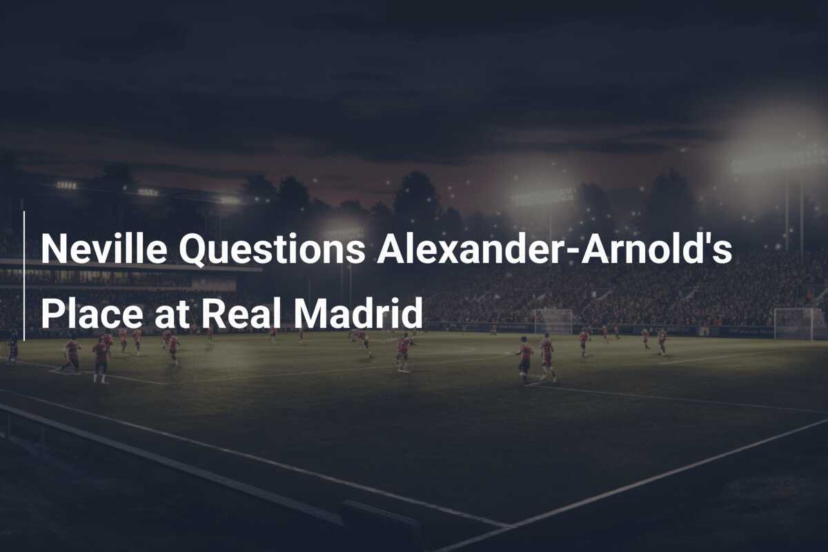 Neville Questions AlexanderArnold