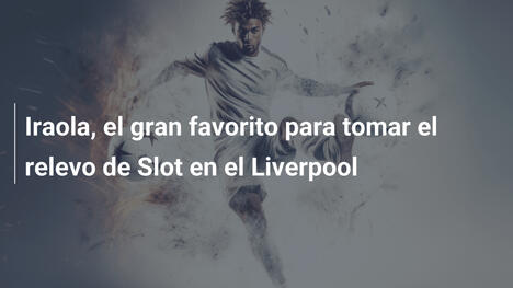 Iraola, el gran favorito para tomar el relevo de Slot en el Liverpool