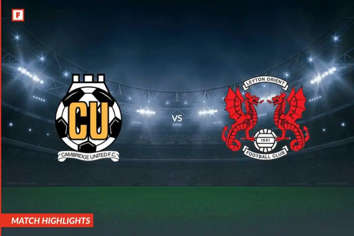 Cambridge United - Leyton Orient gol e momenti salienti