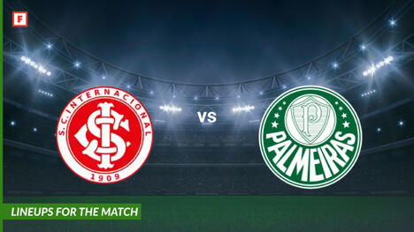 Internacional kontra Sociedade Esportiva Palmeiras: składy na mecz