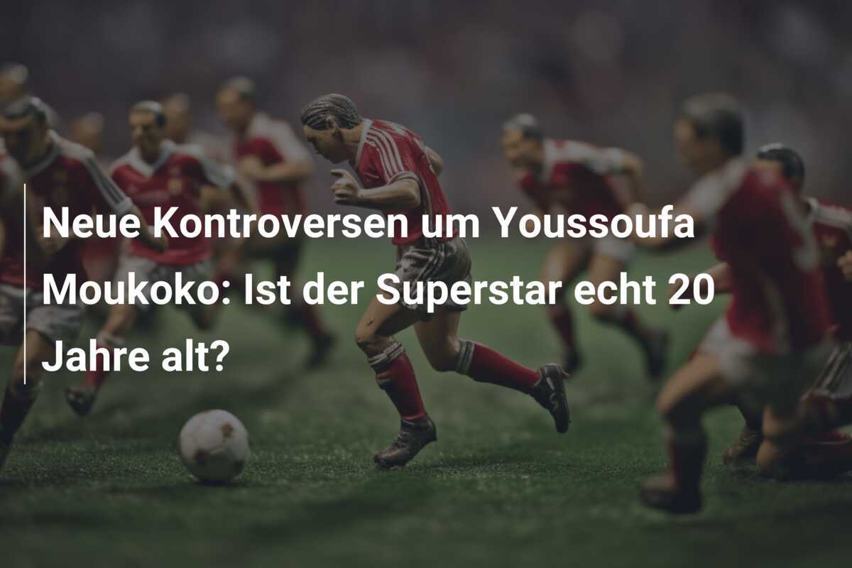 Neue Kontroversen um Youssoufa Moukoko: Ist der Superstar echt 20 Jahre alt?