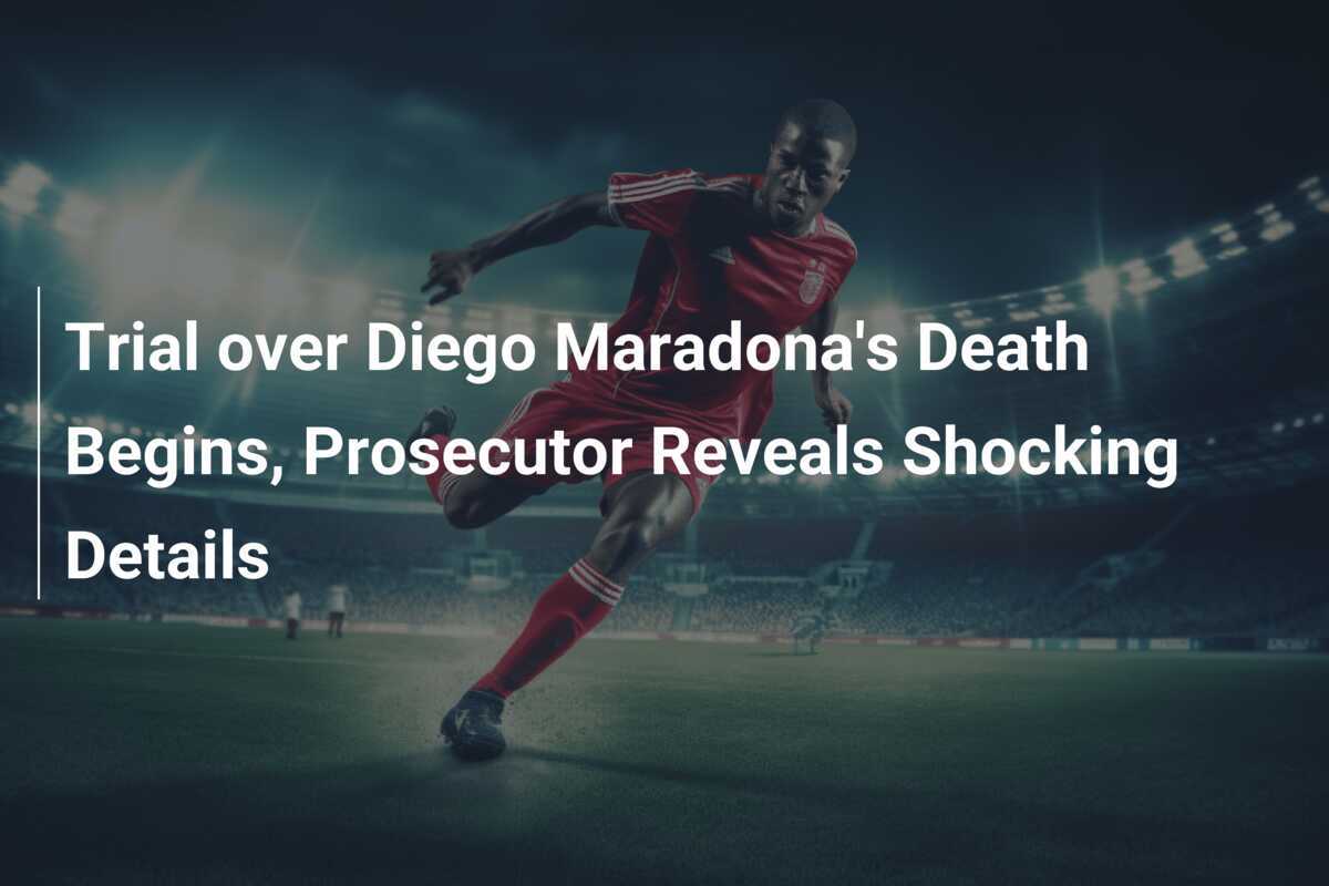Maradona Death Trial: Psychologist Reveals Mental Health Struggles and Addictions