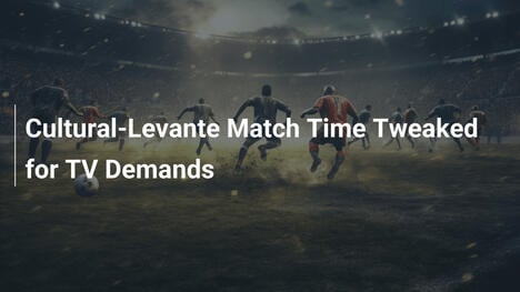 Partita Cultural-Levante: Orario Modificato per TV