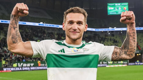 Bogdan Vyunnyk erzielt zweites Tor für Lechia (Video)