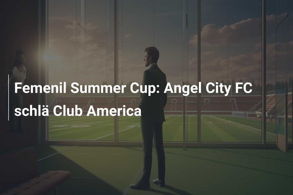 Femenil Summer Cup: Angel City FC schlä Club America