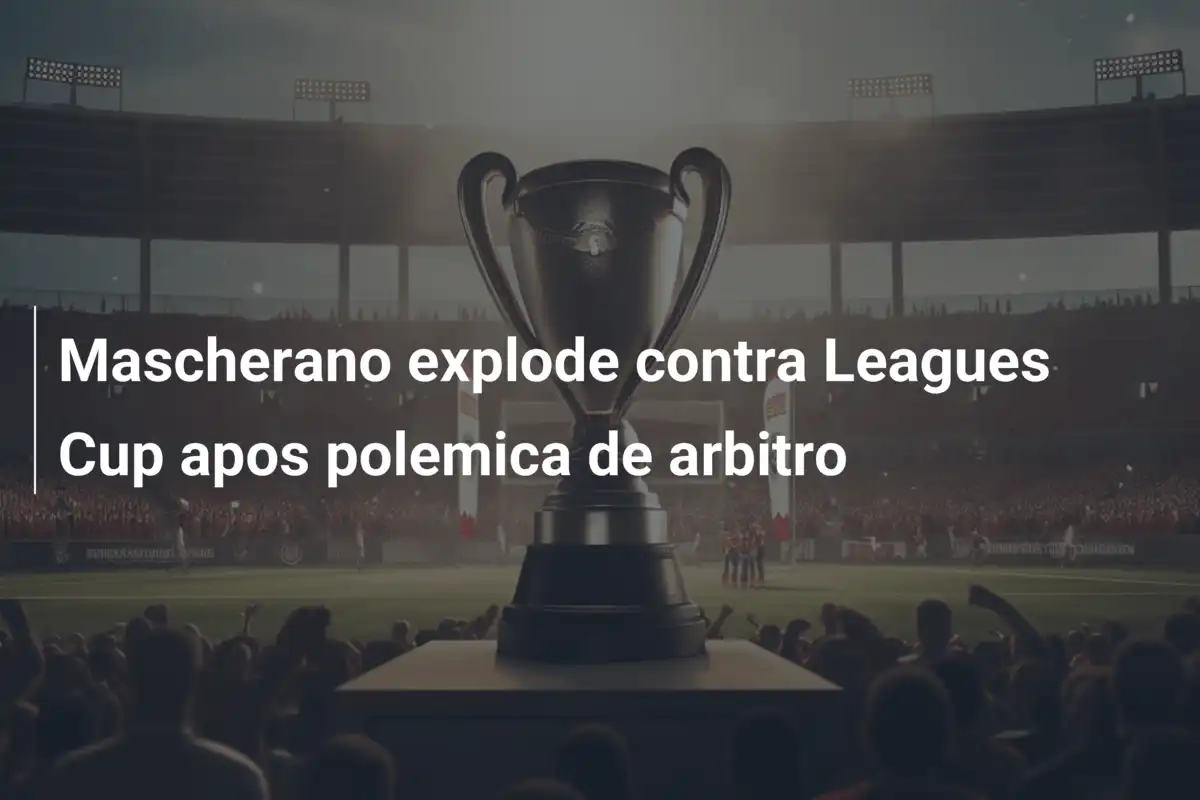 Mascherano explode contra Leagues Cup apos polemica de arbitro