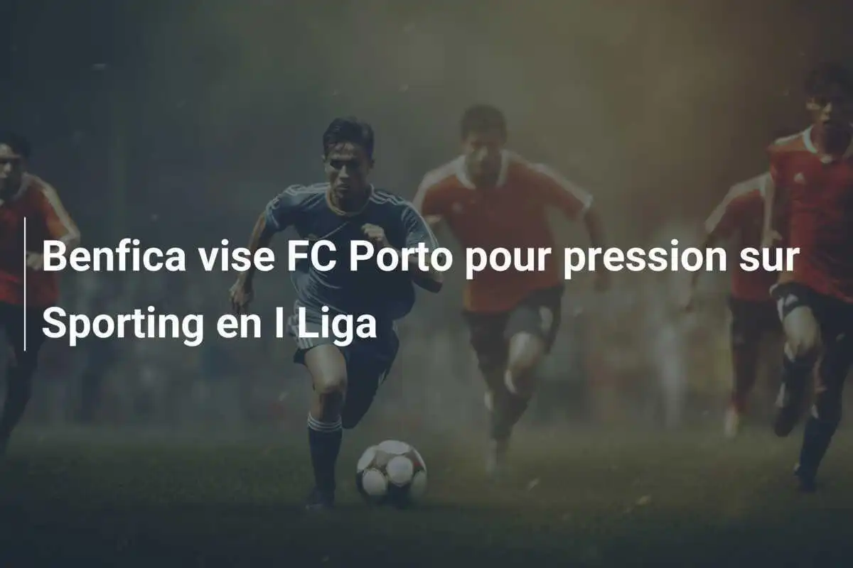 Benfica vise FC Porto pour pression sur Sporting en I Liga