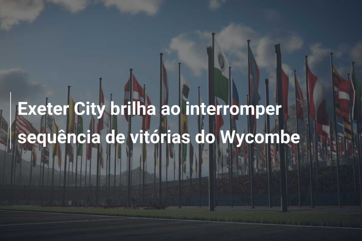 Exeter City brilha ao interromper sequência de vitórias do Wycombe