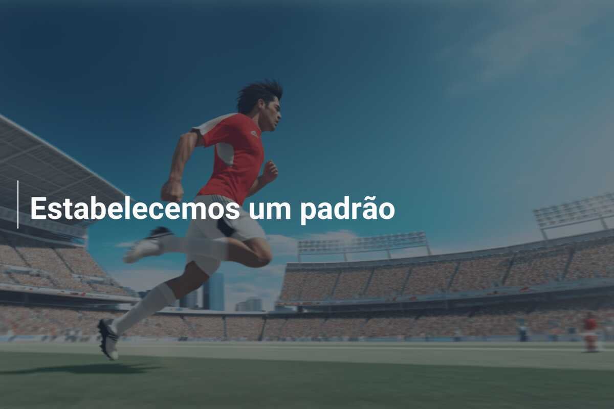 Estabelecemos um padrão