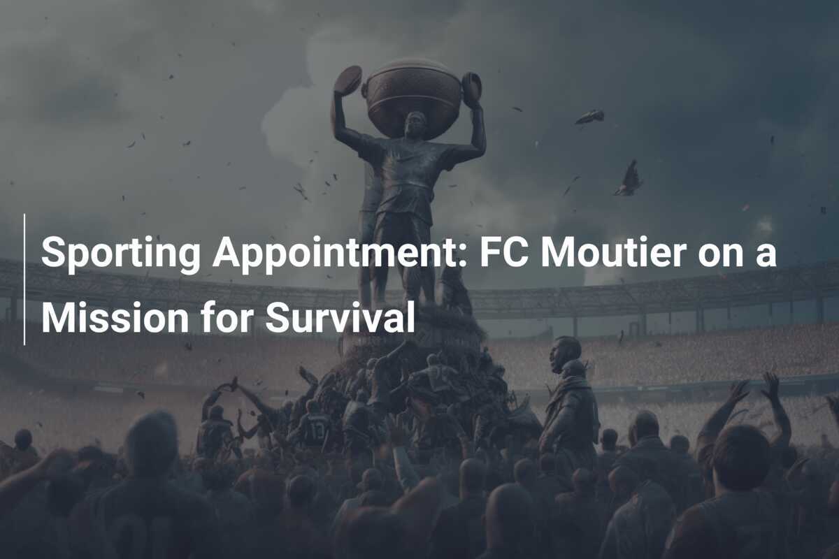 Sporting Appointment FC Moutier on a Mission for Survival