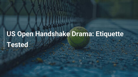 US Open Handshake-Drama: Etikette auf dem Prüfstand