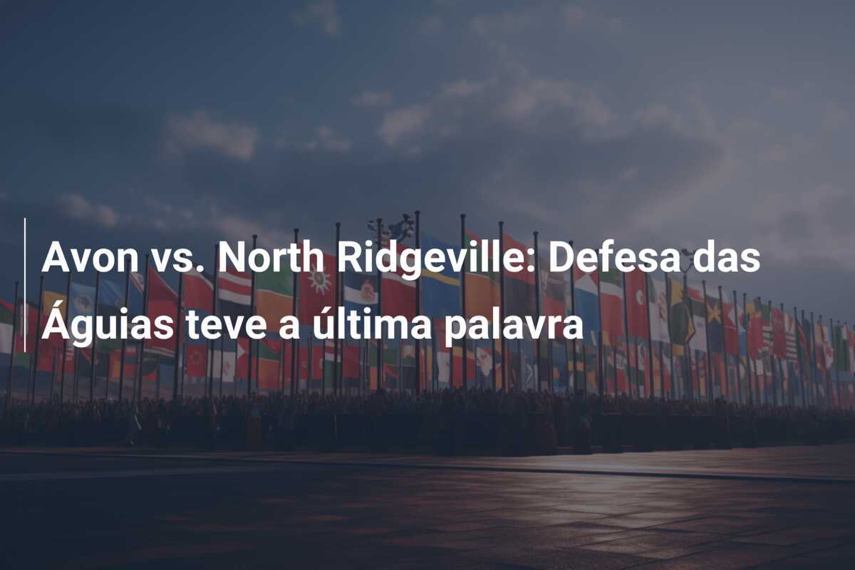 Avon vs. North Ridgeville: Defesa das Águias teve a última palavra
