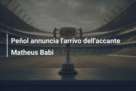Peñol annuncia l’arrivo dell’accante Matheus Babi
