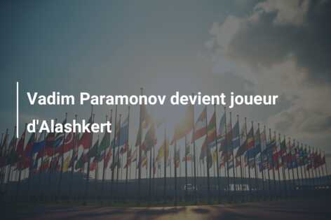 Vadim Paramonov devient joueur d’Alashkert