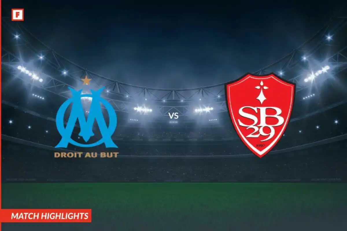 Olympique de Marseille - Stade Brestois 29 goals and highlights ...