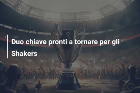 Duo chiave pronti a tornare per gli Shakers