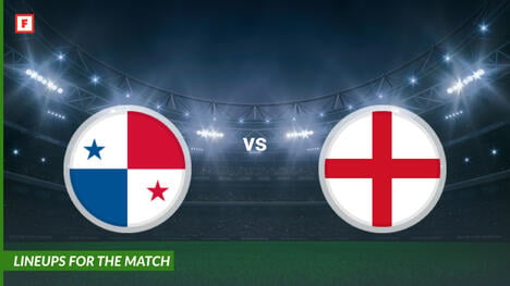 Panama vs England: lineups for the match