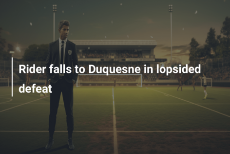 Rider falls to Duquesne in lopsided defeat