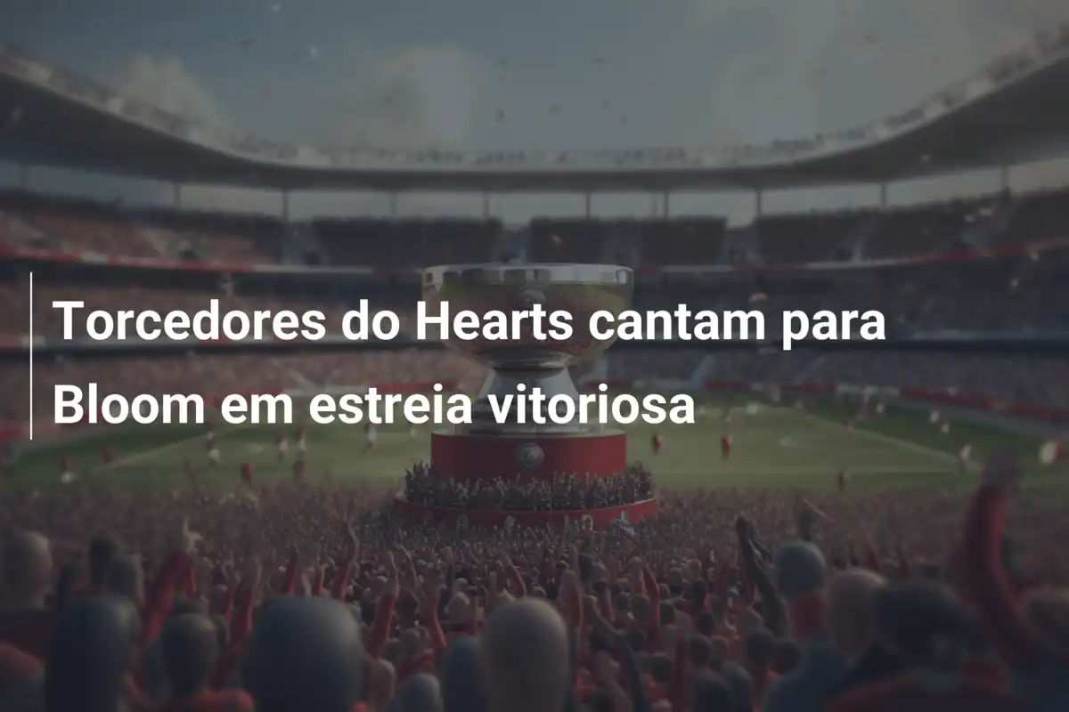 Torcedores do Hearts cantam para Bloom em estreia vitoriosa