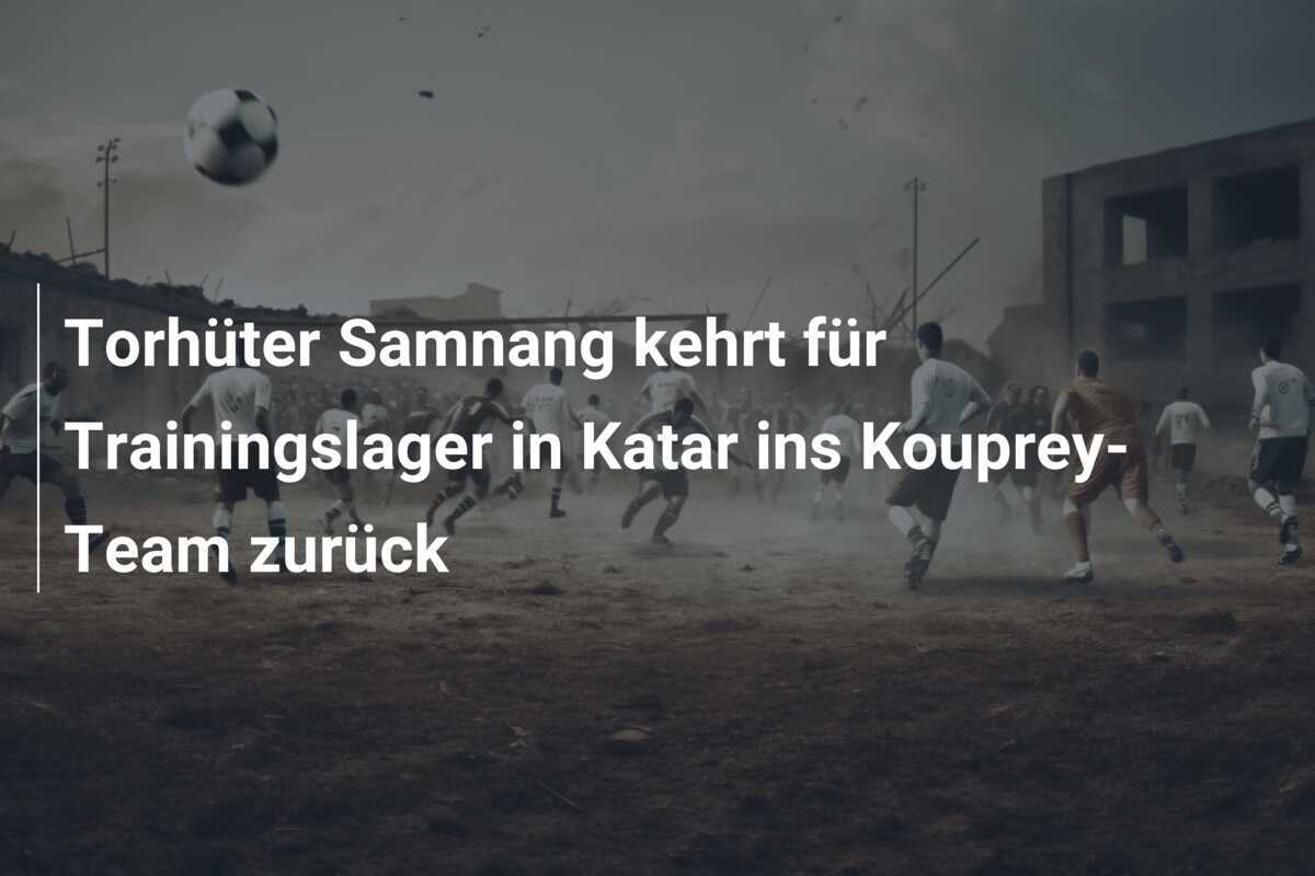 Torhüter Samnang kehrt für Trainingslager in Katar ins Kouprey-Team zurück