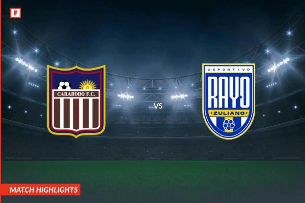 Carabobo - Departivo Rayo Zuliano gol e momenti salienti