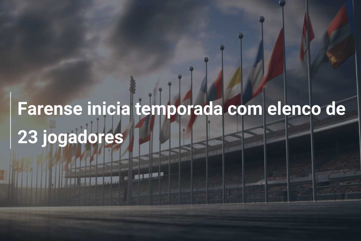 Farense inicia temporada com elenco de 23 jogadores