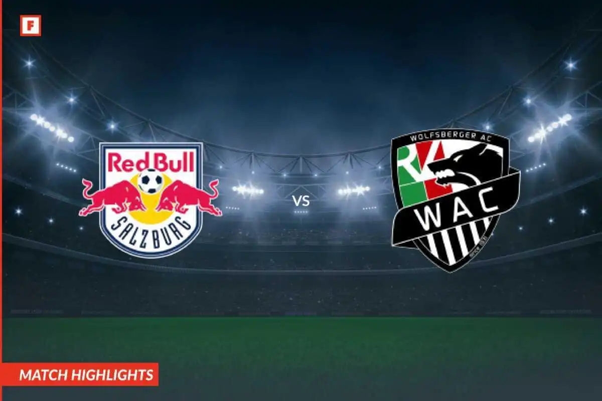 Red Bull Salzburg - Wolfsberger AC cele i najważniejsze momenty