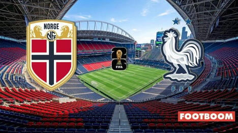 Sin Haaland ni Odegaard: Alineaciones Noruega-Francia