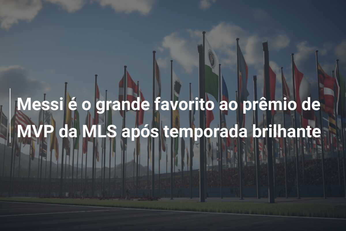 Messi é o grande favorito ao prêmio de MVP da MLS após temporada brilhante
