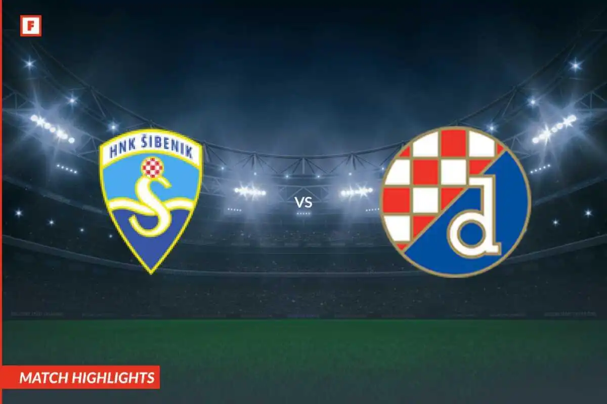 Šibenik - Dinamo Zagreb gol e momenti salienti