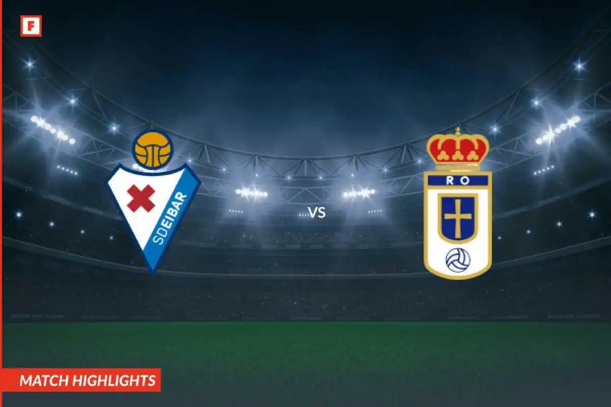 Eibar - Real Oviedo mål og høydepunkter
