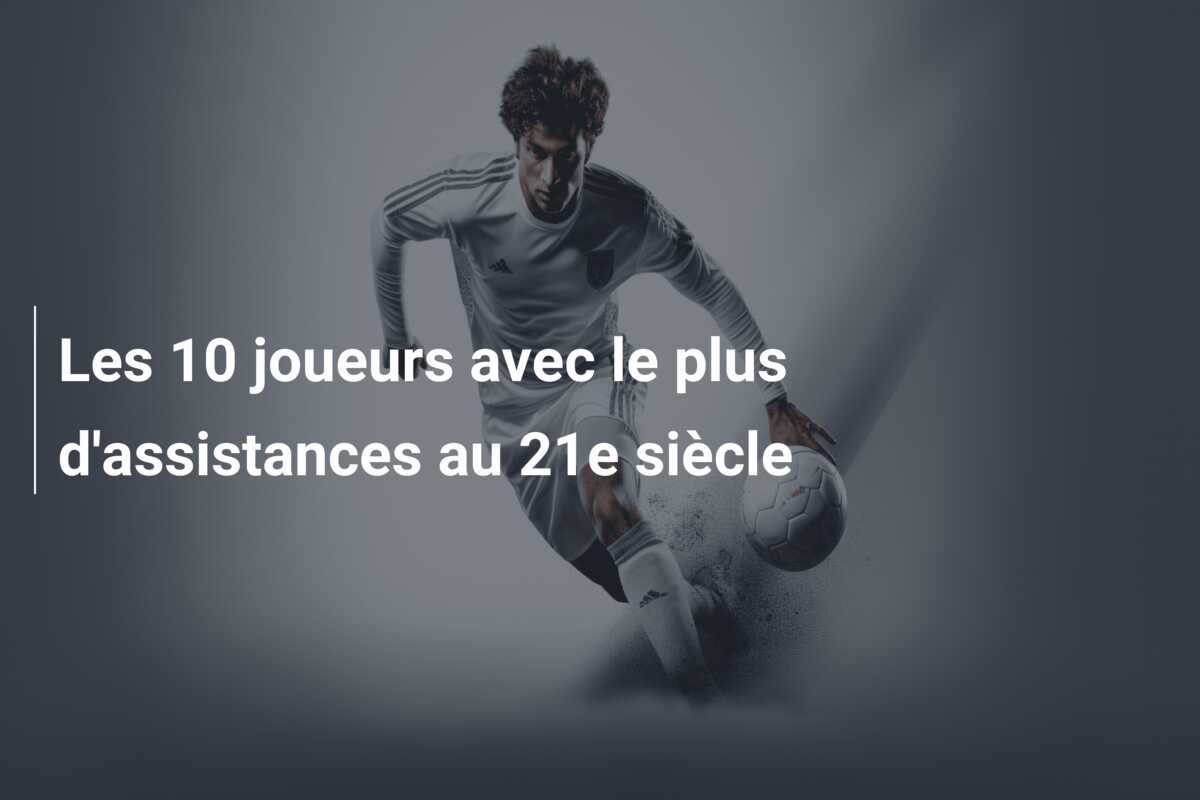 Les 10 joueurs avec le plus d’assistances au 21e siècle