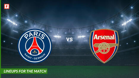 ปารีแซ็ง-แฌร์แม็ง ปะทะ Arsenal: รายชื่อผู้เล่นสำหรับการแข่งขัน