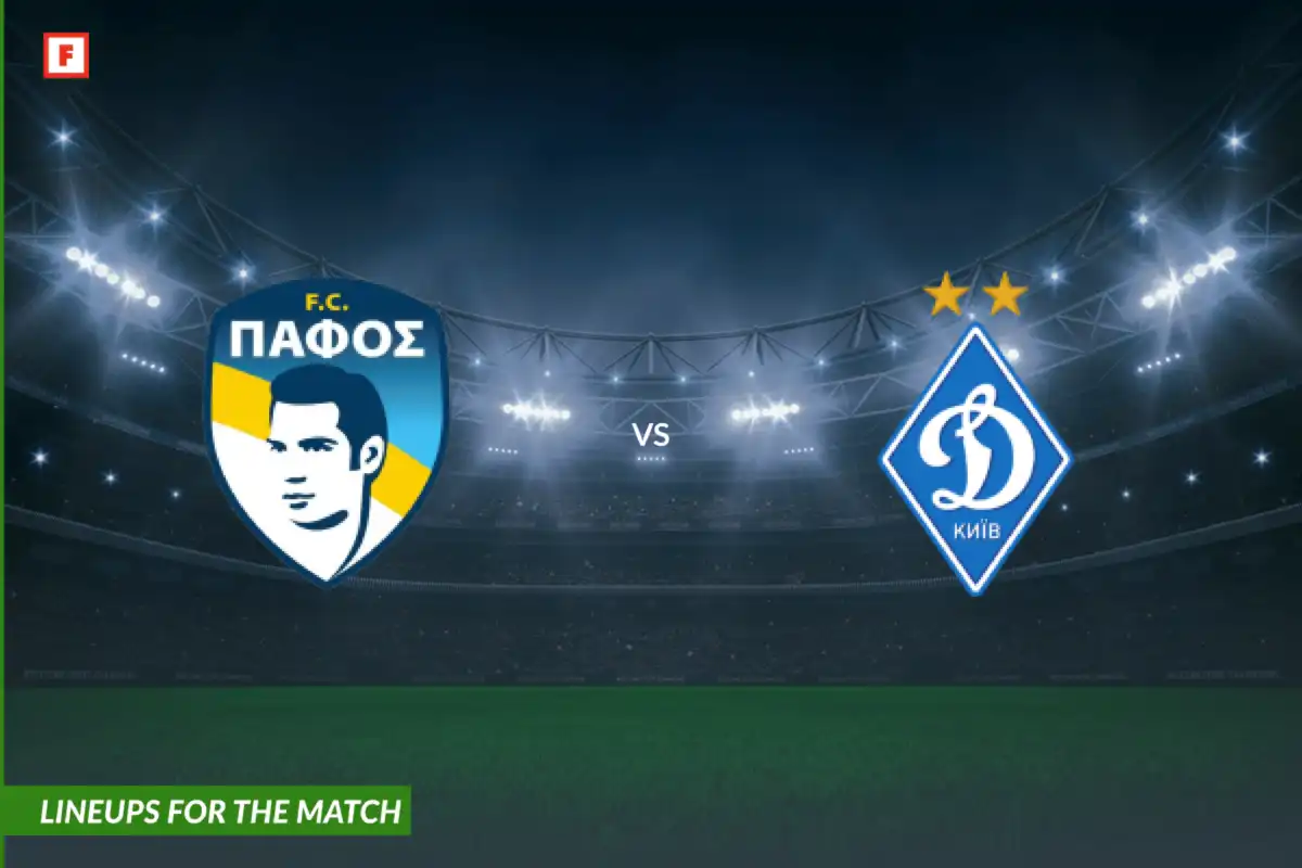 Pafos ปะทะ ดินาโม เคียฟ: รายชื่อผู้เล่นสำหรับการแข่งขัน