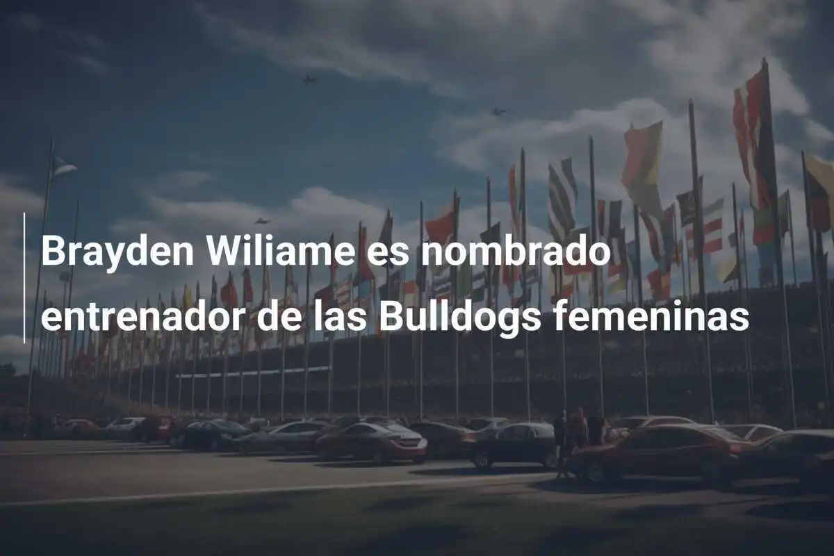 Brayden Wiliame es nombrado entrenador de las Bulldogs femeninas